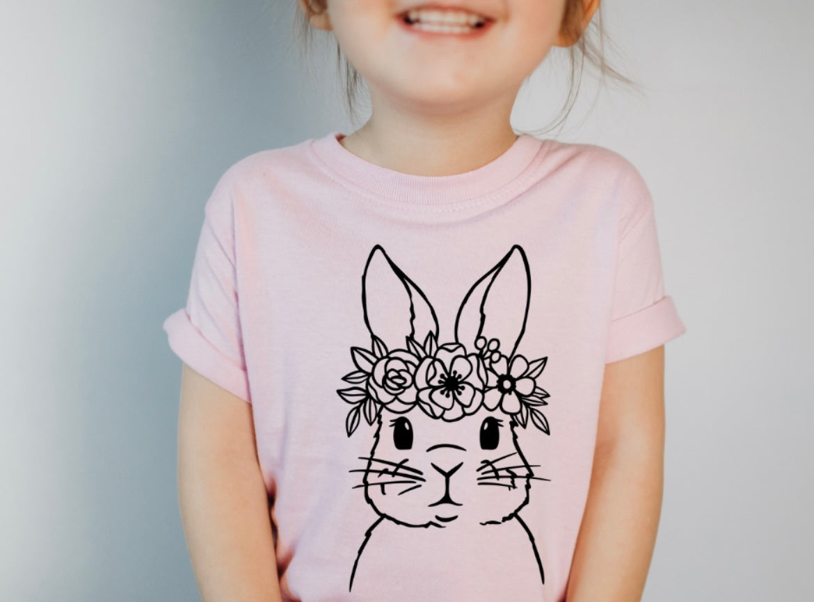 Screen Print Bunny Kids