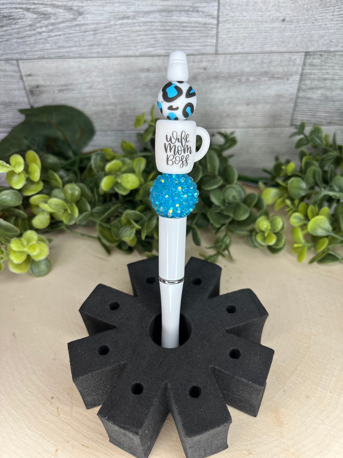 Wife Mom Boss Bling Pen
