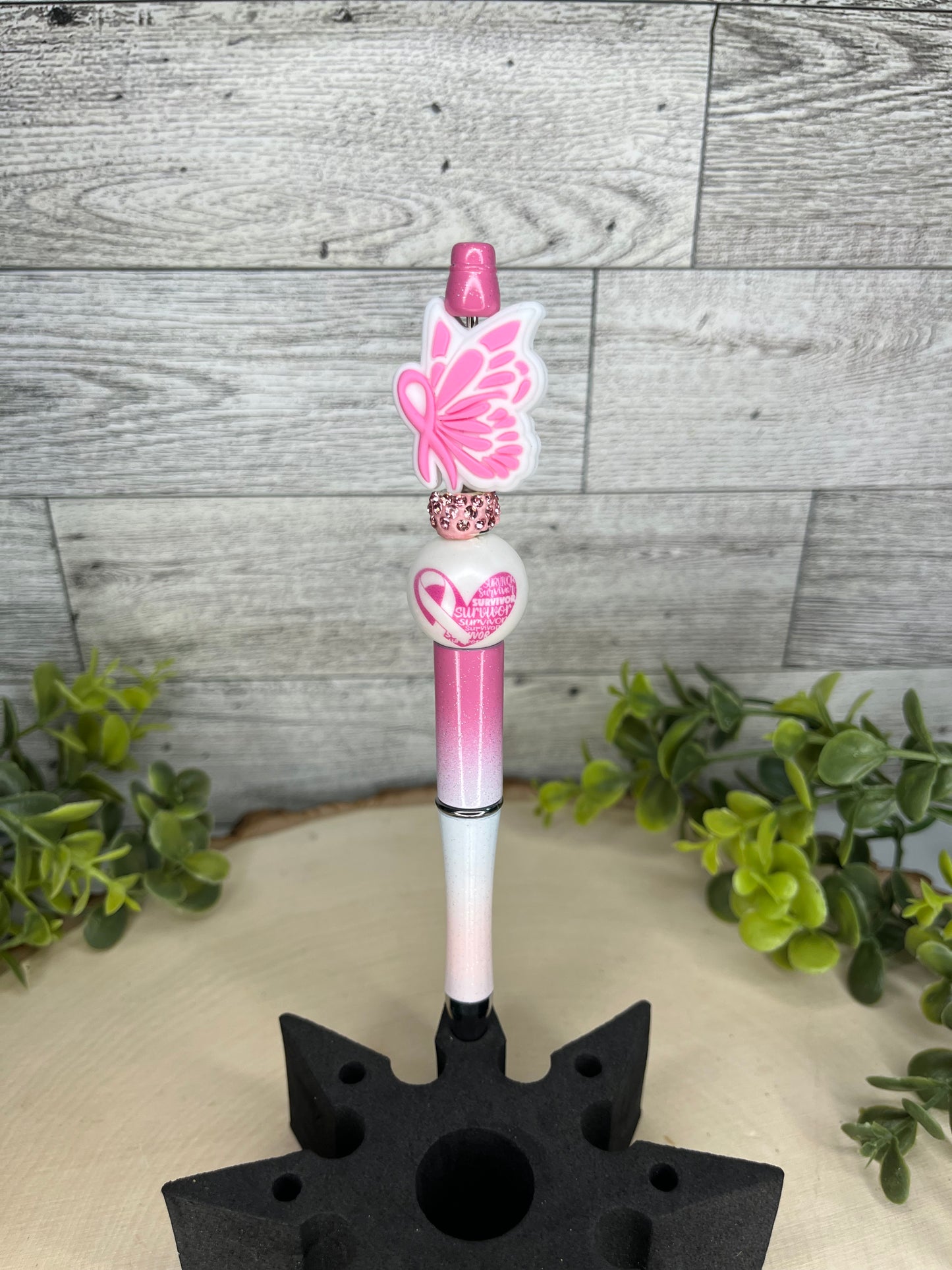 Cancer Butterfly Pen