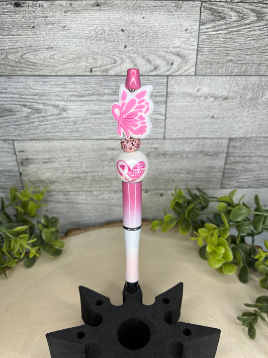 Cancer Butterfly Pen