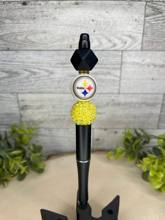 Steelers Hex Yellow Bling Pen