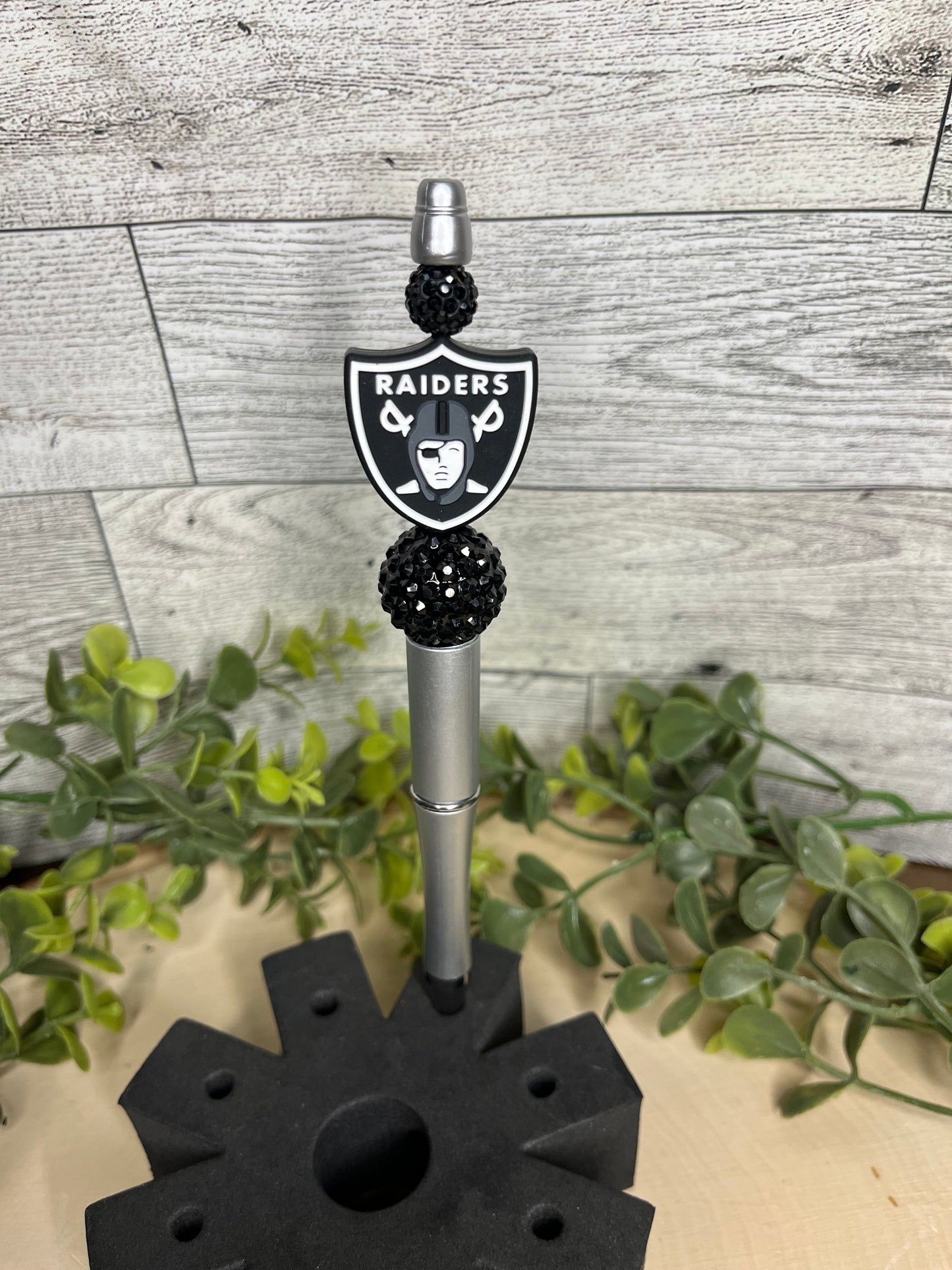 Raiders Grey Bling pen