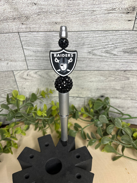 Raiders Grey Bling pen
