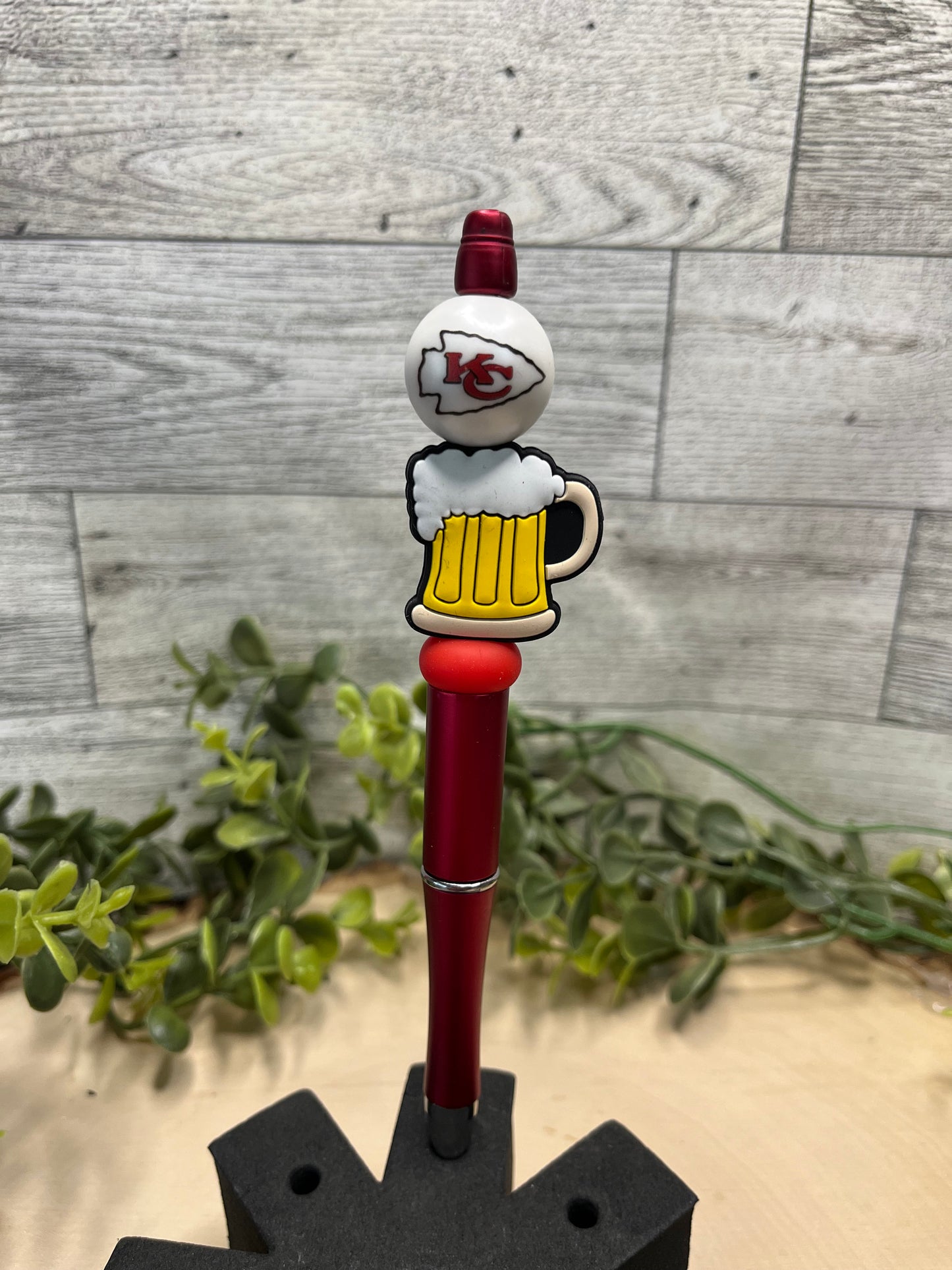 KC Chiefs Beer Pen