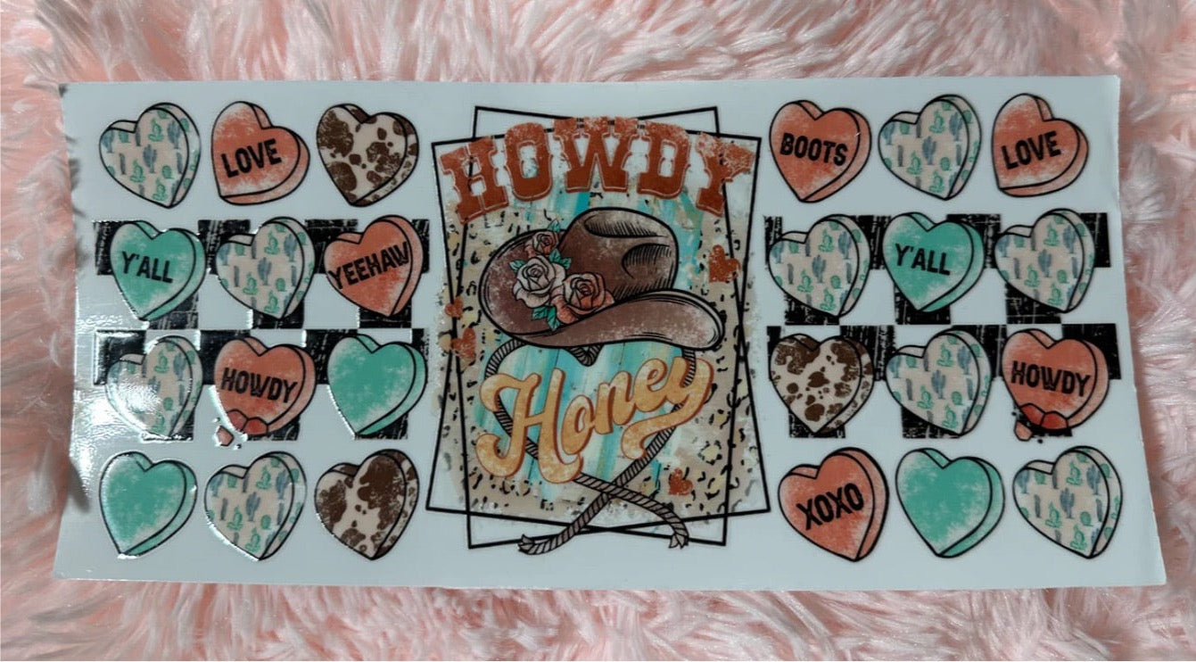 Howdy Honey Wrap 16 Oz Uv-